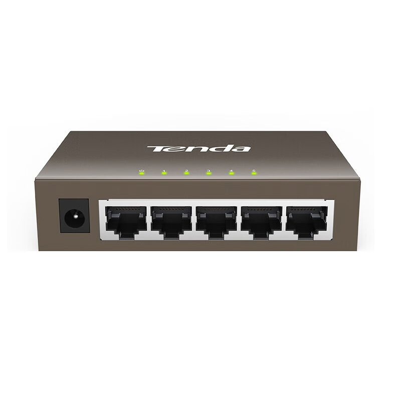 騰達（Tenda）TEG1005D 5口千兆鋼殼網(wǎng)絡交換機 監(jiān)控工程 家用宿舍專用分線器