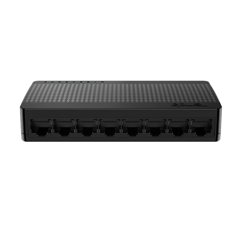 騰達（Tenda）SG108 8口千兆交換機 家用宿舍交換器 監(jiān)控網(wǎng)絡網(wǎng)線分線器 分流器 兼容百兆